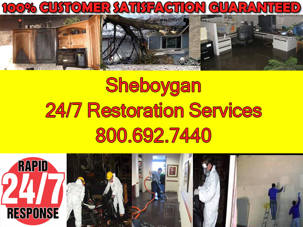 sheboygan wisconsin fire wind water cleanup repairs